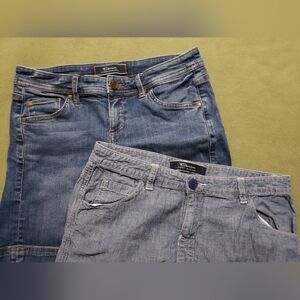 Tommy Bahama Denim Bermuda Shorts & Skirt Lot